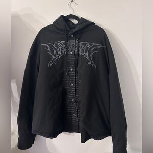 Mason Prince Oversized Hooded Jacket